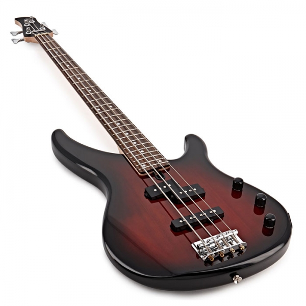 Yamaha TRBX174 4-String Bass Guitar With Bag - Old Violin Sunburst - Image 7