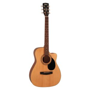 Cort AF500C Acoustic Guitar - Open Pore With Free Gig Bag